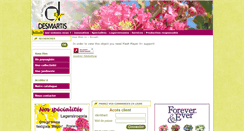 Desktop Screenshot of pepinieres-desmartis.com